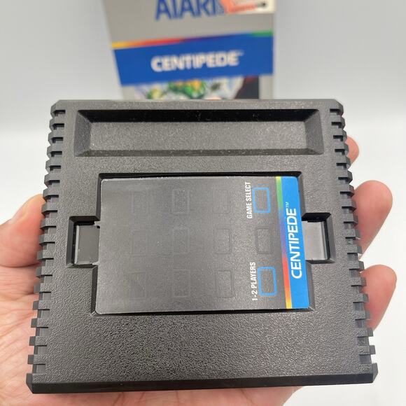 Centipede (Atari 5200, 1982) CIB And Tested W/ Overlays On Shelf - Picture 2 of 12